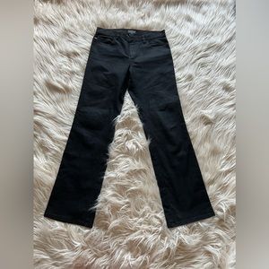 Ralph Lauren Polo Jeans Co Black Jeans Pants size 4 Red stitching  Straight leg